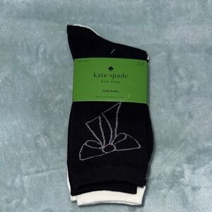 kate spade Crew Socks 3 pair